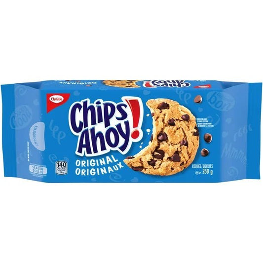 Chips Ahoy! Original Chocolate Chip Cookies, Resealable Pack, 258 g Cookies - Sabat Deals066721026545