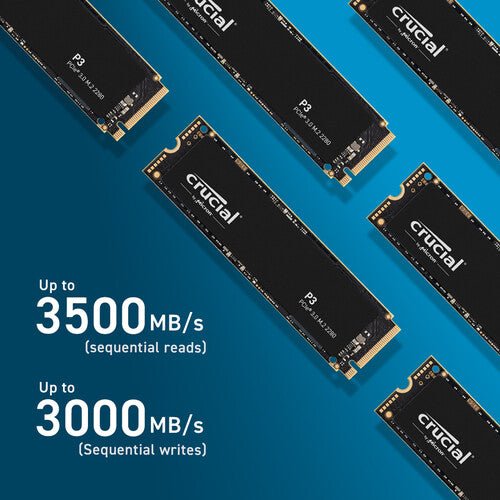 Crucial 1TB P3 NVMe PCIe 3.0 M.2 Internal SSD Solid State Drive - Sabat Deals649528918796