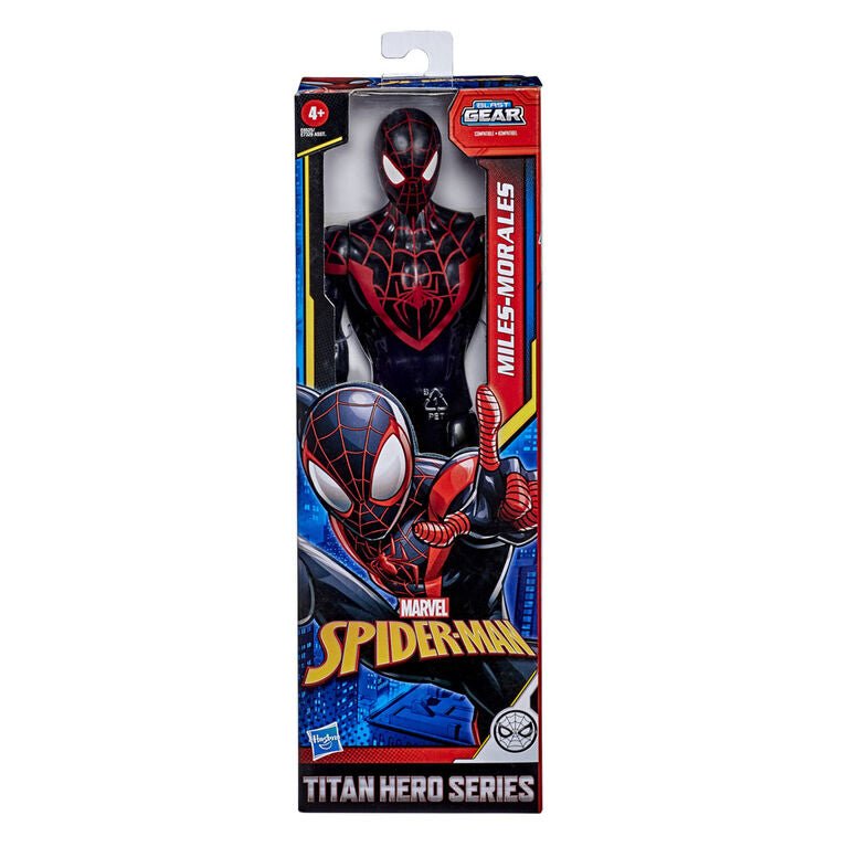 Hasbro Marvel Spider - Man: Titan Hero Series Miles Morales Action Figure Toy Toys - Sabat Deals5010993648399