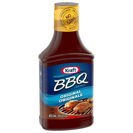 Kraft BBQ Sauce, Original, 455mL BBQ Sauce - Sabat Deals068100078527