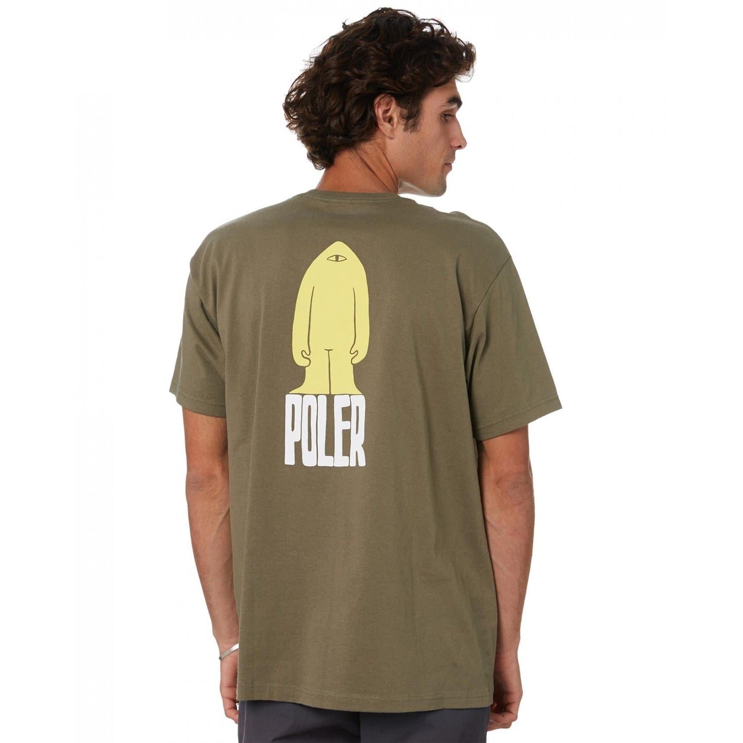 Poler Mens Tired Boy Tee Moss, Large T-Shirts - Sabat Deals810065052117