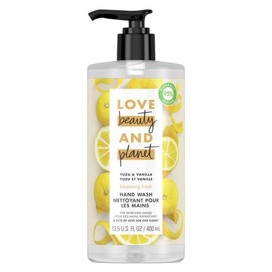 Love Beauty and Planet Hand Wash Citrus Yuzu & Vanilla, 400ml Hand Soap - Sabat Deals055086006248