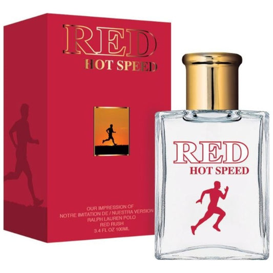 Red Hot Speed Men by Preferred Fragrance, 100ML Colonge - Sabat Deals