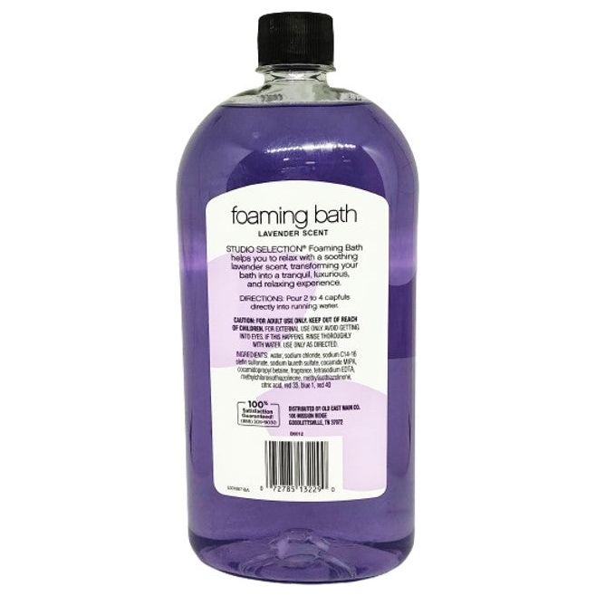 Studio Selection Foaming Bath - Lavender, 946ml Foaming Bath - Sabat Deals072785132290