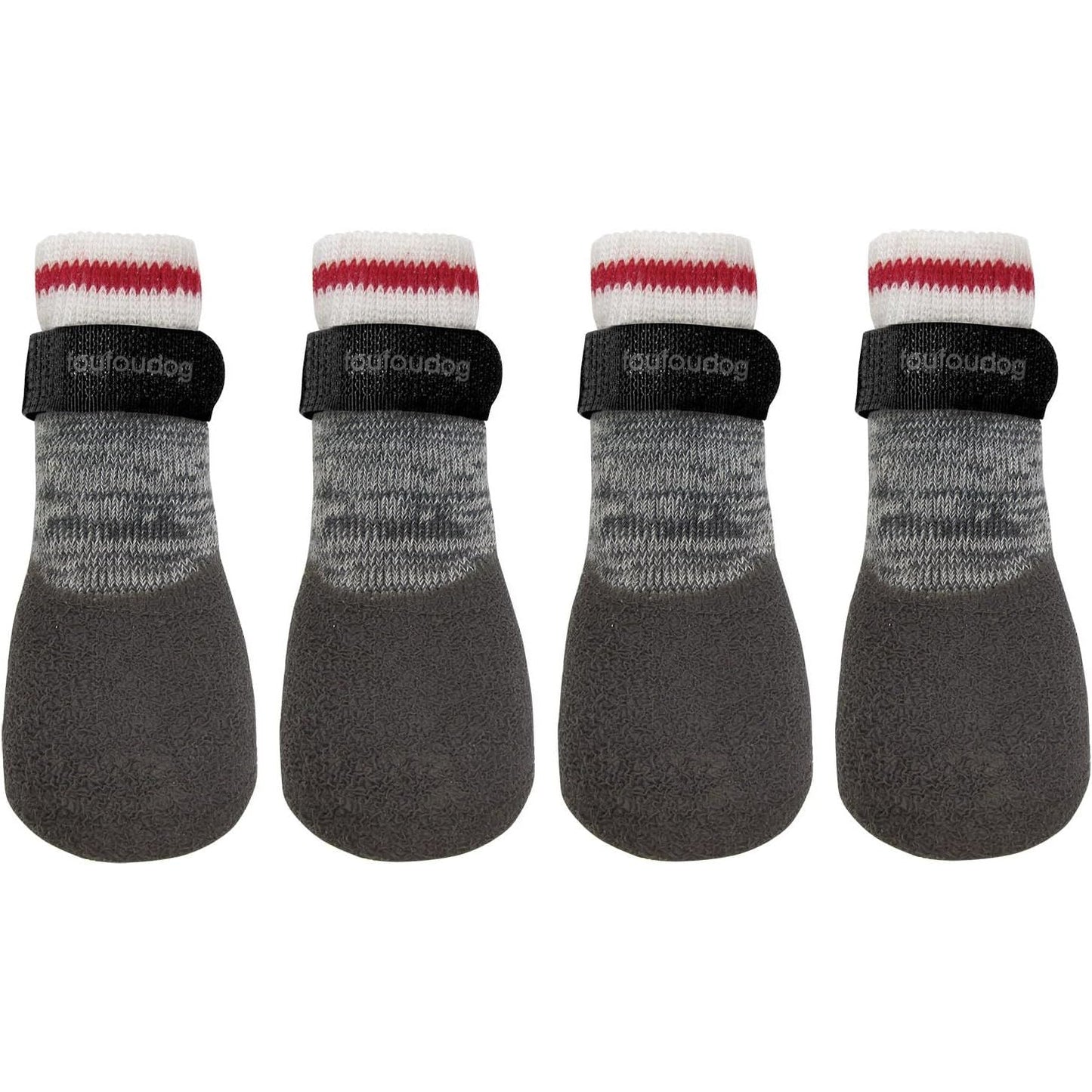 FouFou Dog 61514 2017 Heritage Rubber Dipped Socks, X-Large Pets - Sabat Deals