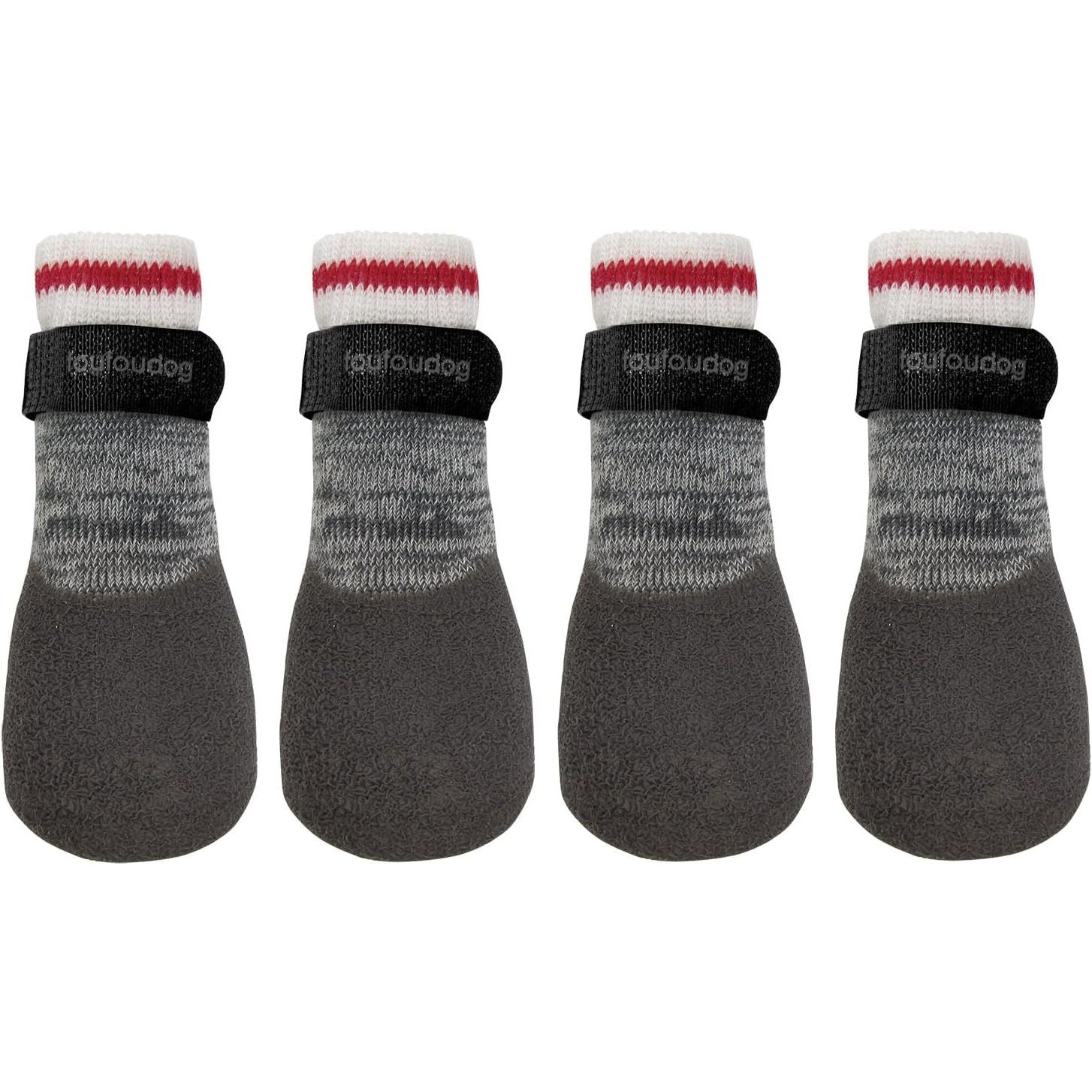 FouFou Dog 61514 2017 Heritage Rubber Dipped Socks, X-Large Pets - Sabat Deals