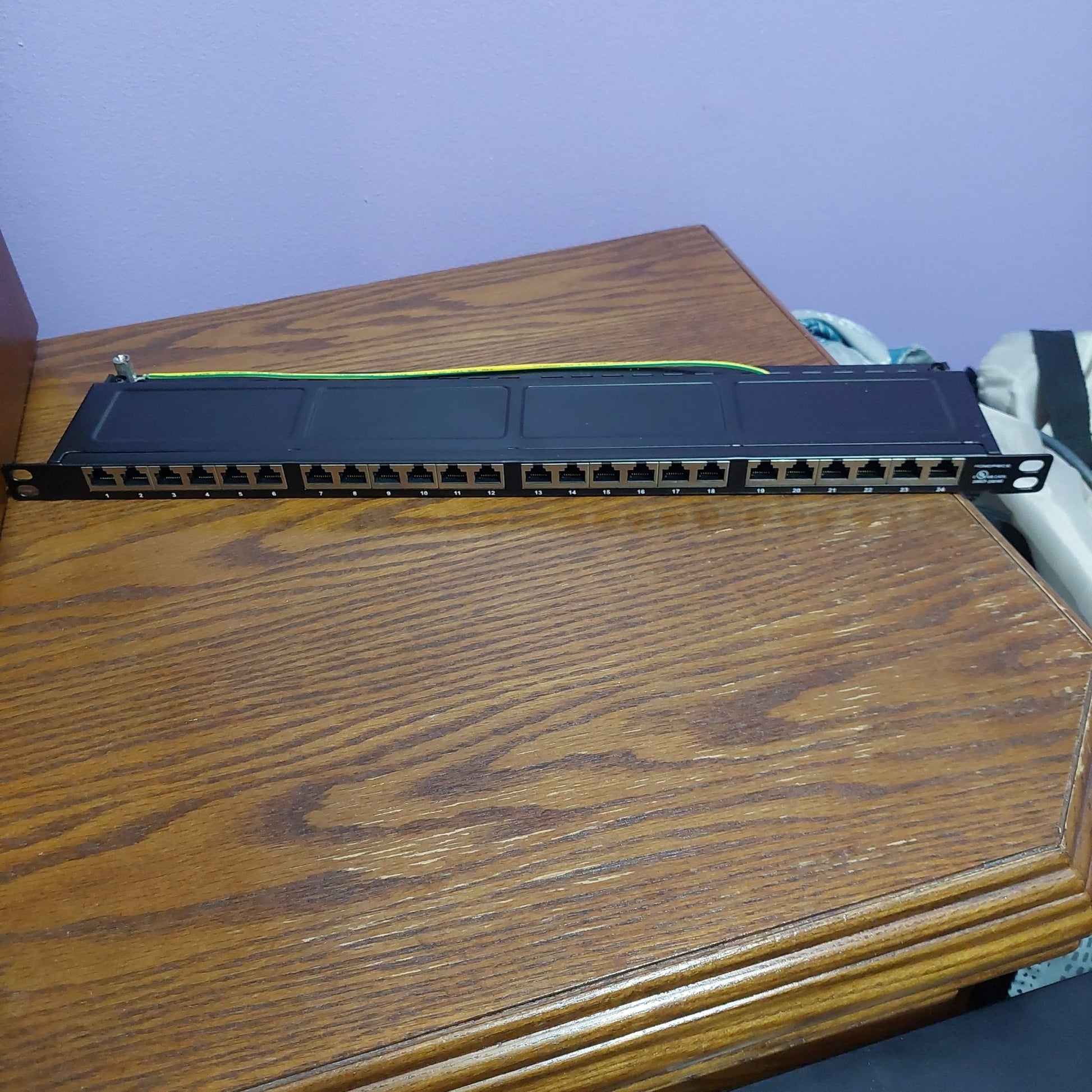 Half-U Patch Panel 19" Shielded Cat 6 - Sabat Deals