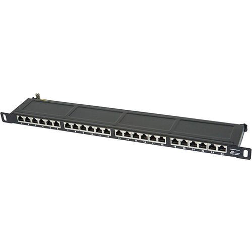 Monoprice Half-U Patch Panel 19" Shielded Cat 6 - Sabat Deals