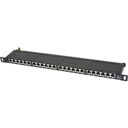 Monoprice Half-U Patch Panel 19" Shielded Cat 6 - Sabat Deals